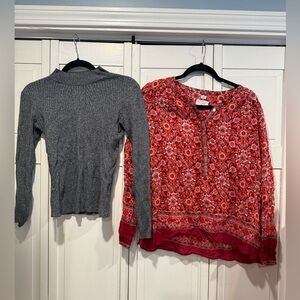 Bundle of 2 tops size small like‎ new!